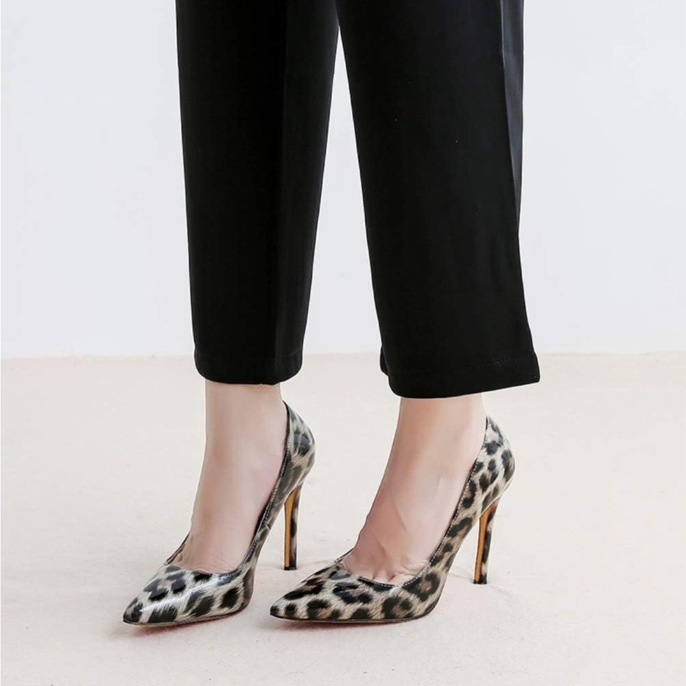 Leopard Print High Heels